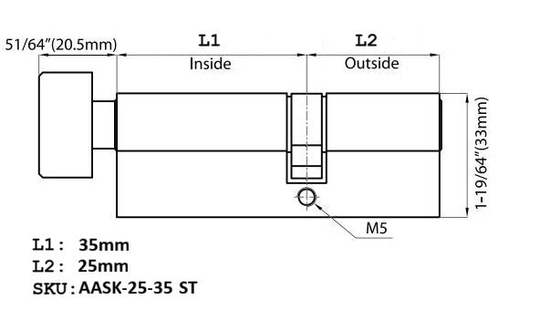Single Side 25/35 Satin