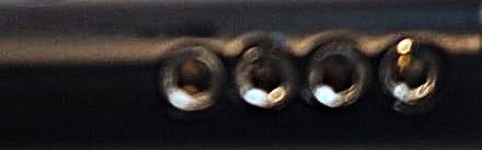 Single Side 25/35 Black